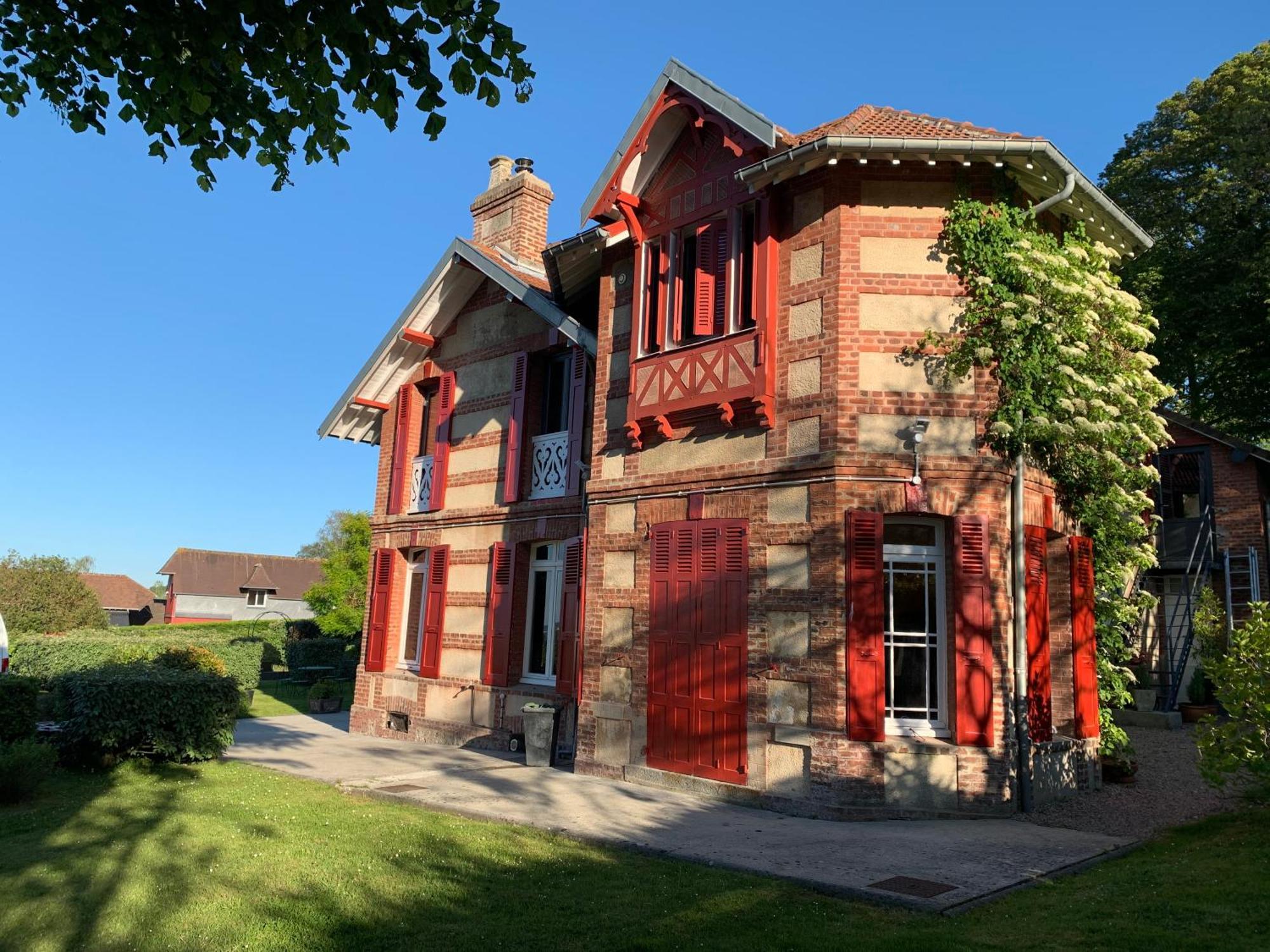 La Villa Des Rosiers Cricquebœuf エクステリア 写真